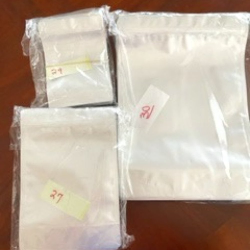 Assorted Mylar Bags-Food Storage